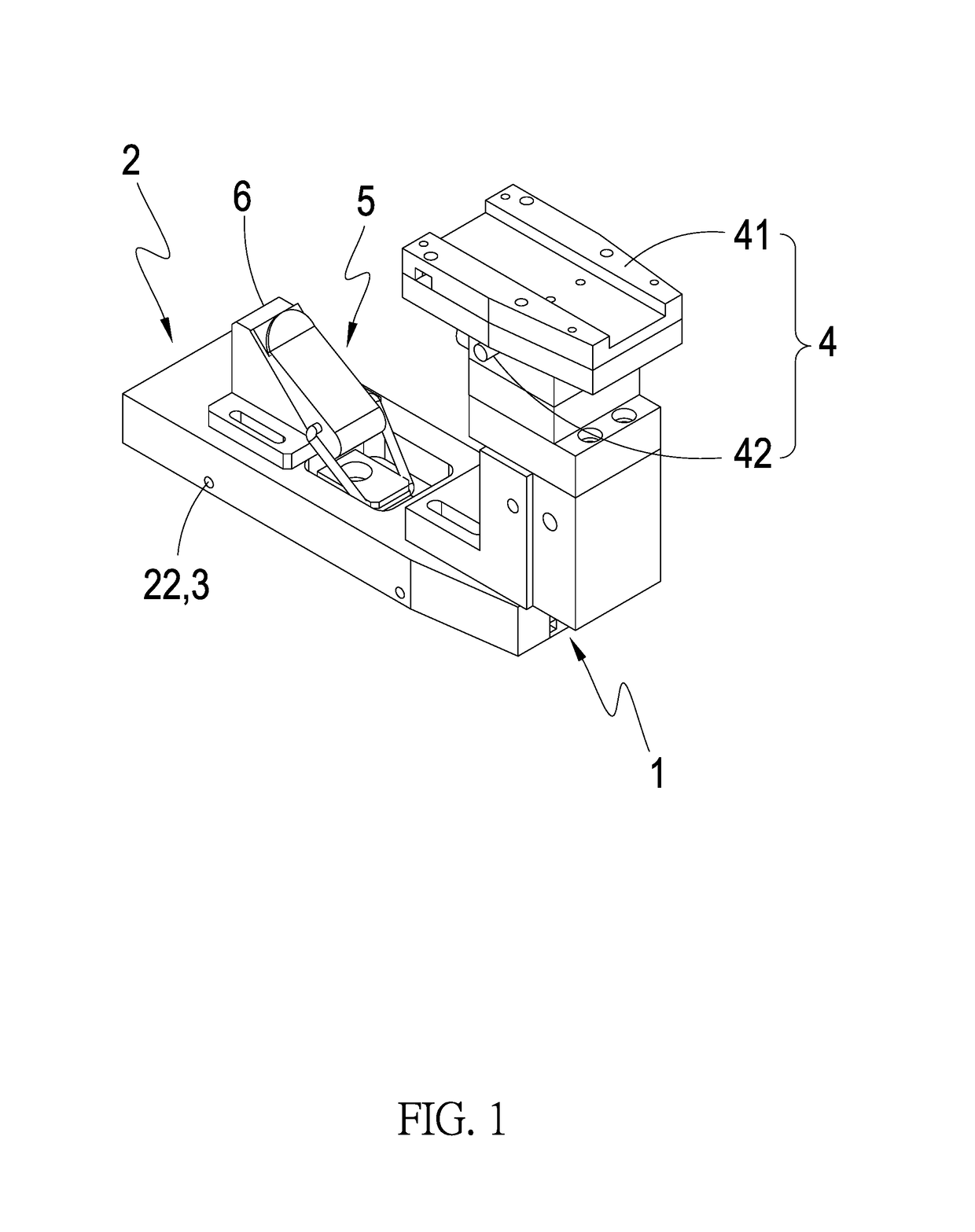 Tilt prevention structure for test seat