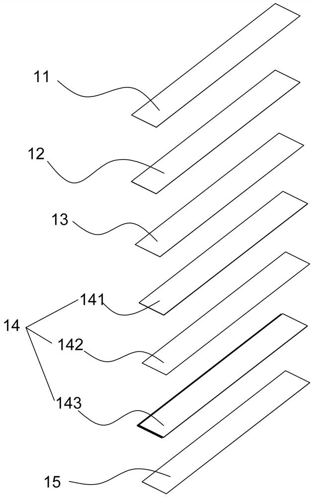 Composite wood floor and mounting method thereof
