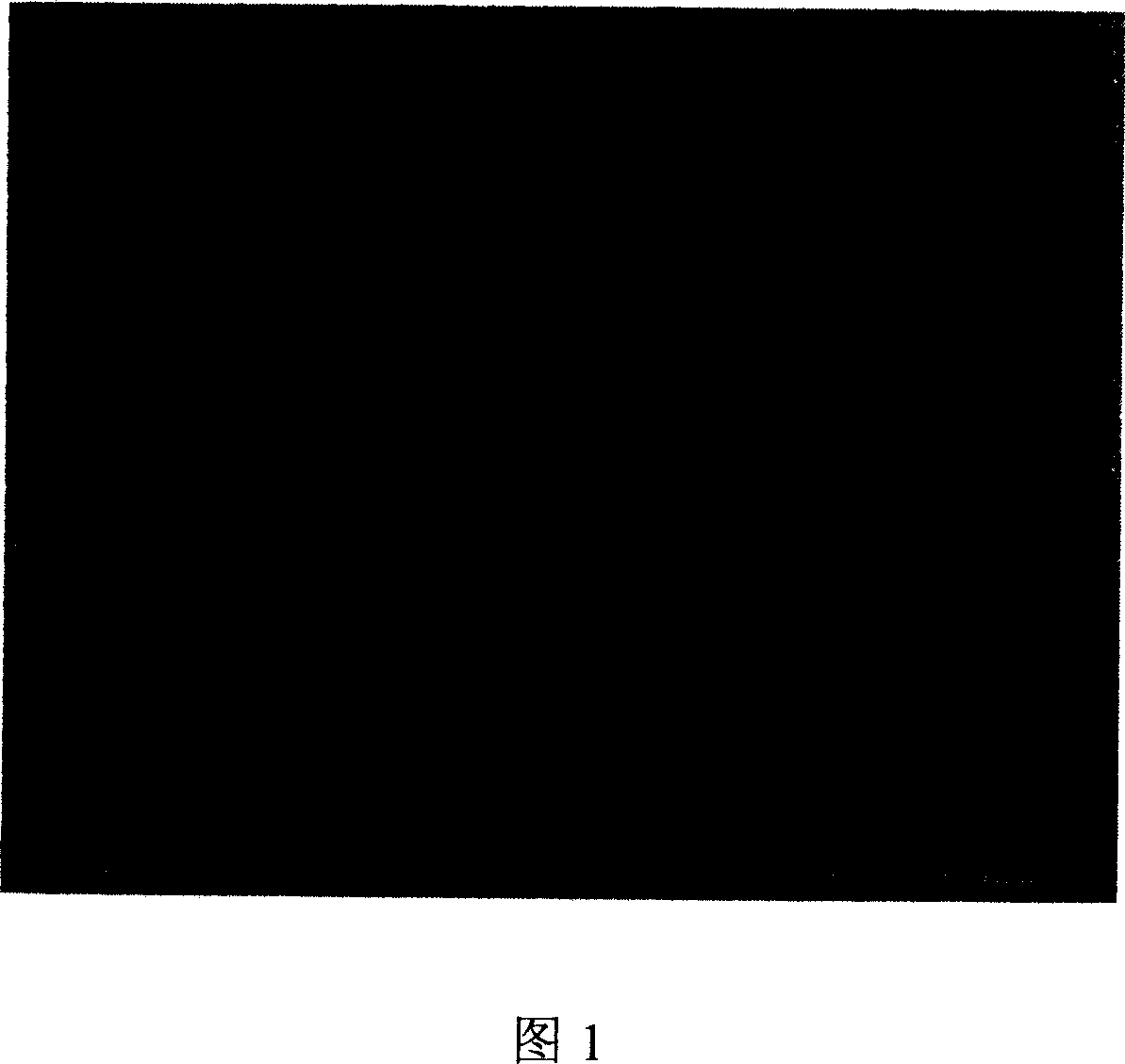 Polymer colloid photon crystal membrane with photon band-gap position in middle infrared region and preparation method and usage thereof