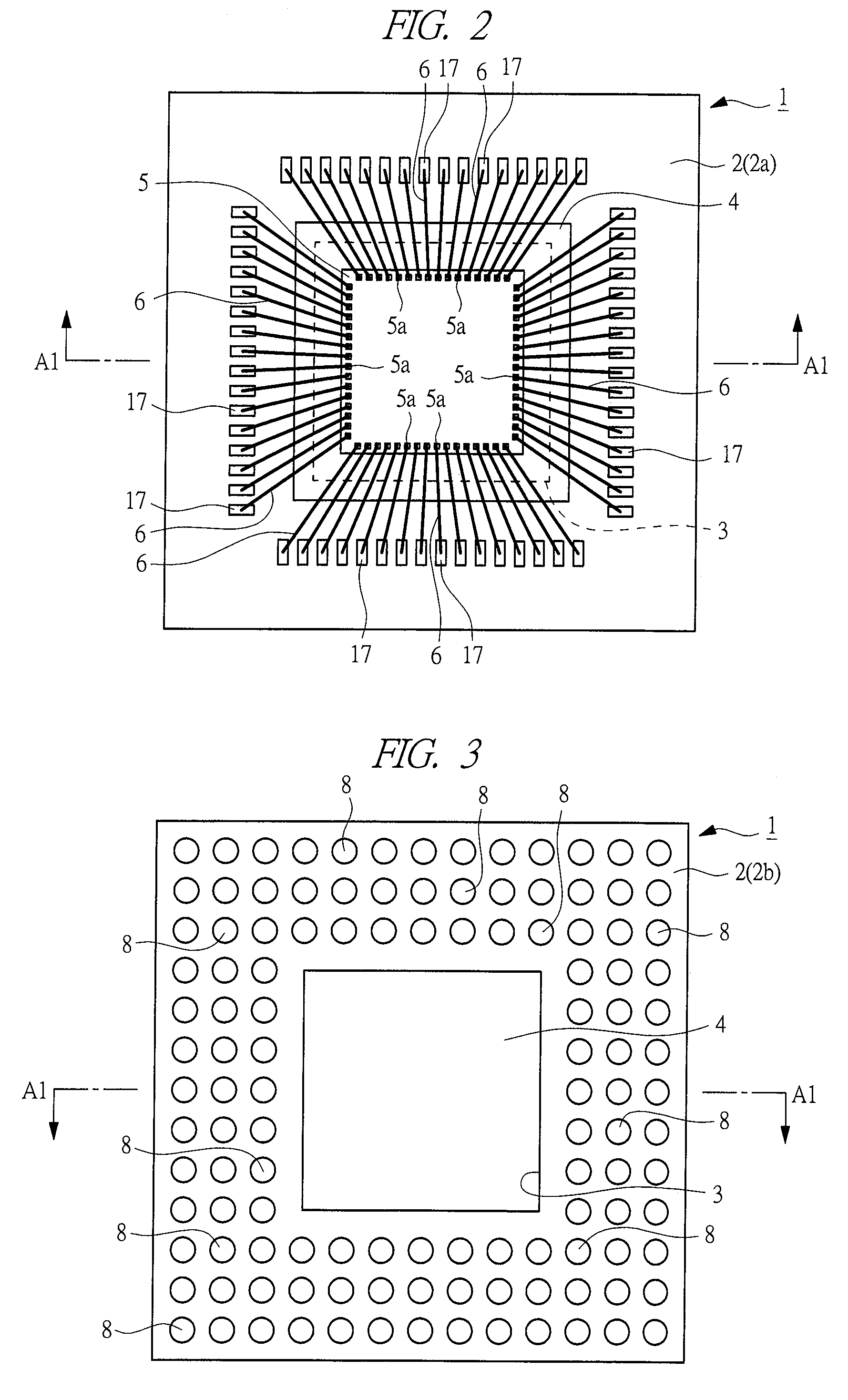 Semiconductor device mounted on heat sink having protruded periphery