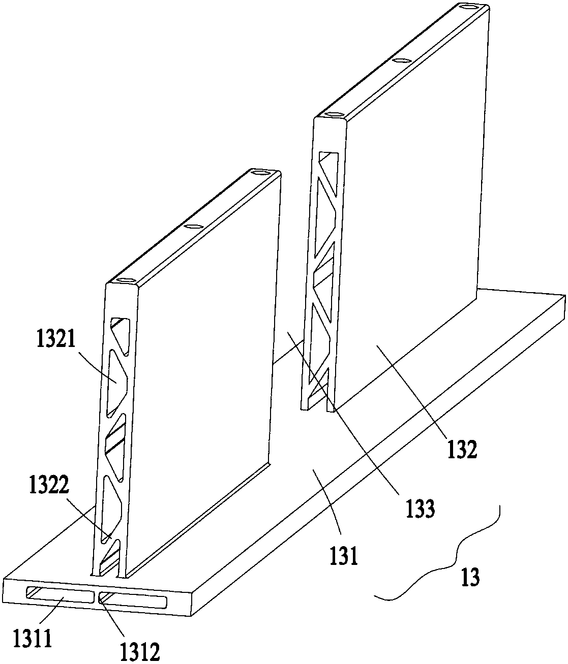 Battery box used for new energy automobile and new energy automobile