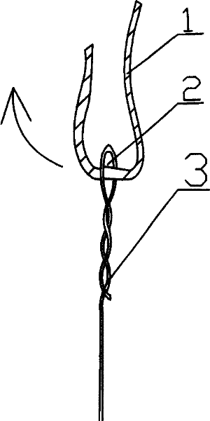 Jacquard ultra-thin non-convex harness cord sheath