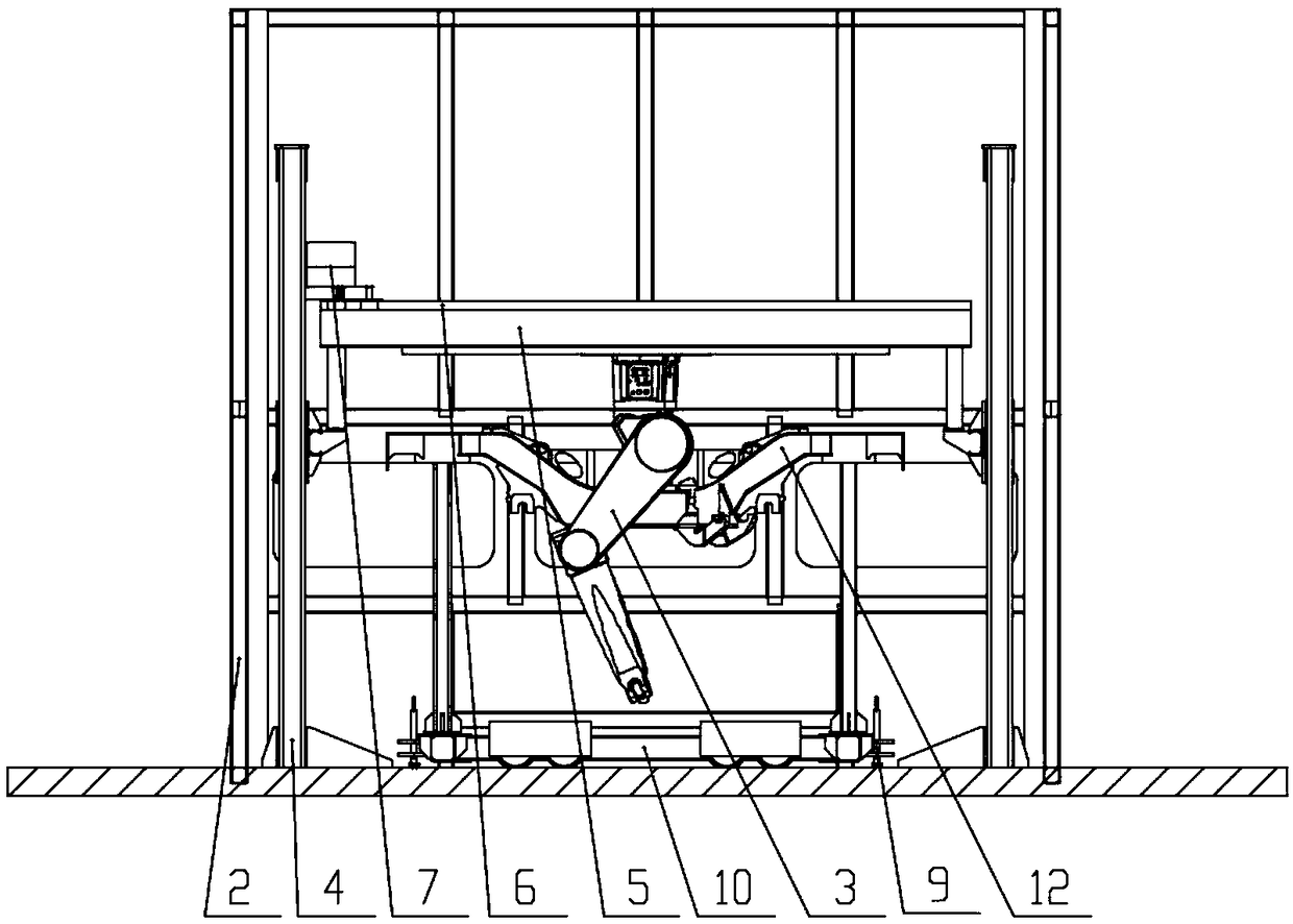 Cleaning and depainting system and inspection device for rail vehicle bogies