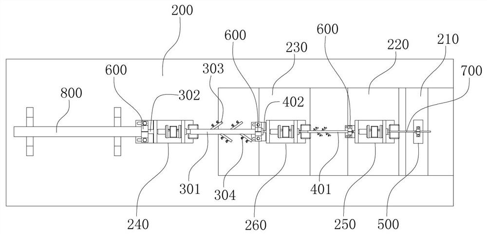 Rotary pushing device and interventional operation robot