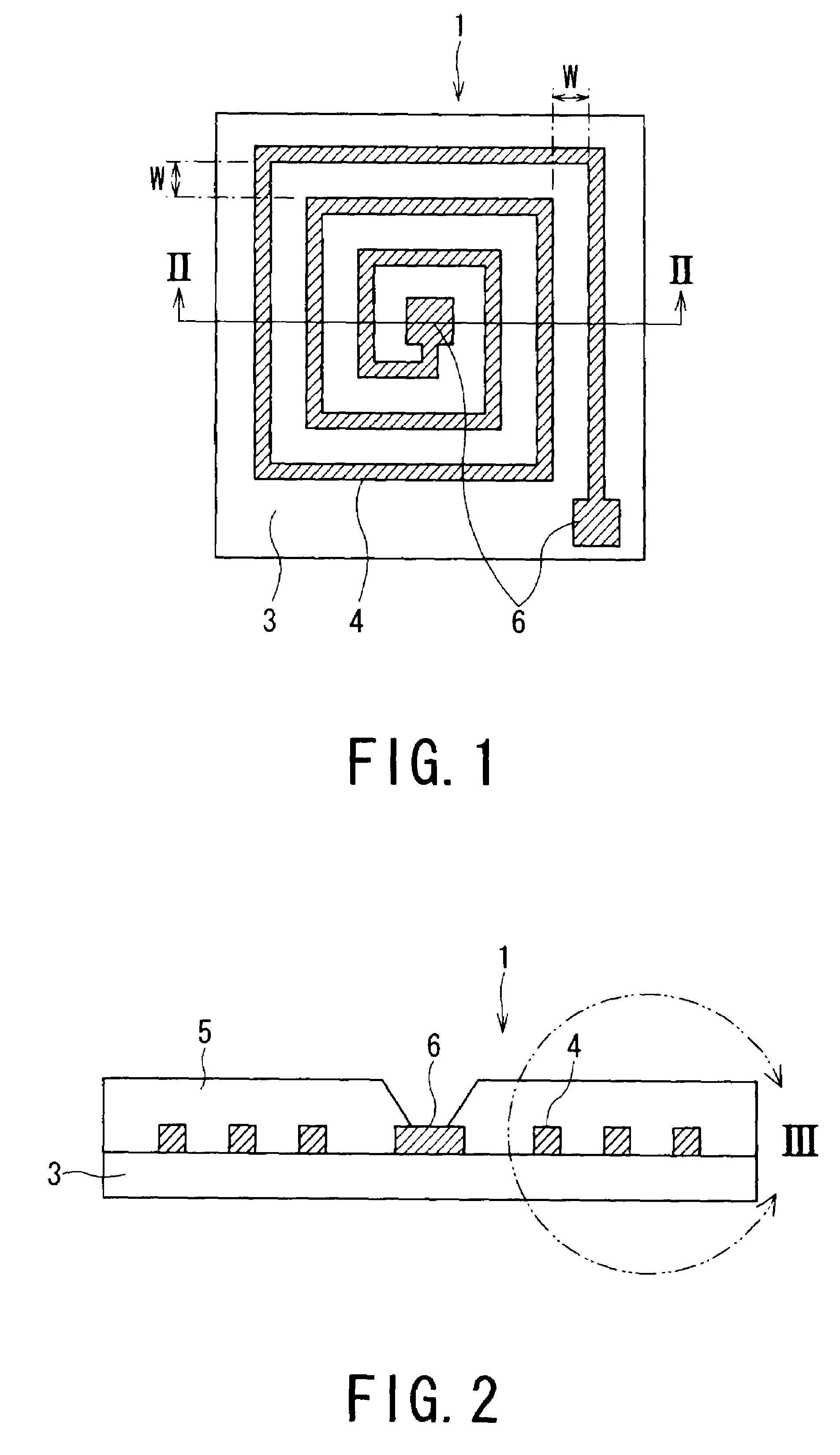 Flat magnetic element and power IC package using the same