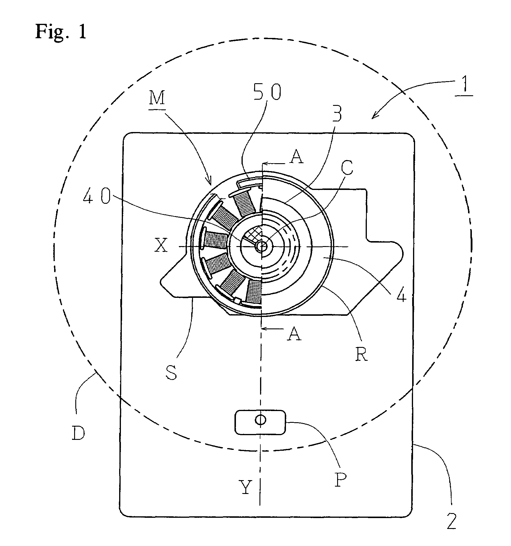 Spindle motor and disk drive unit