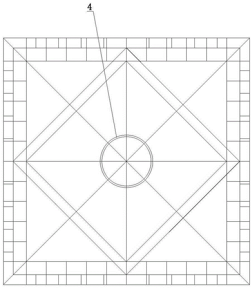 Hollow truss compound core formwork