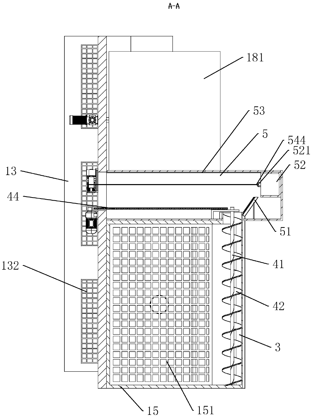 Rainwater collection system and collection method thereof
