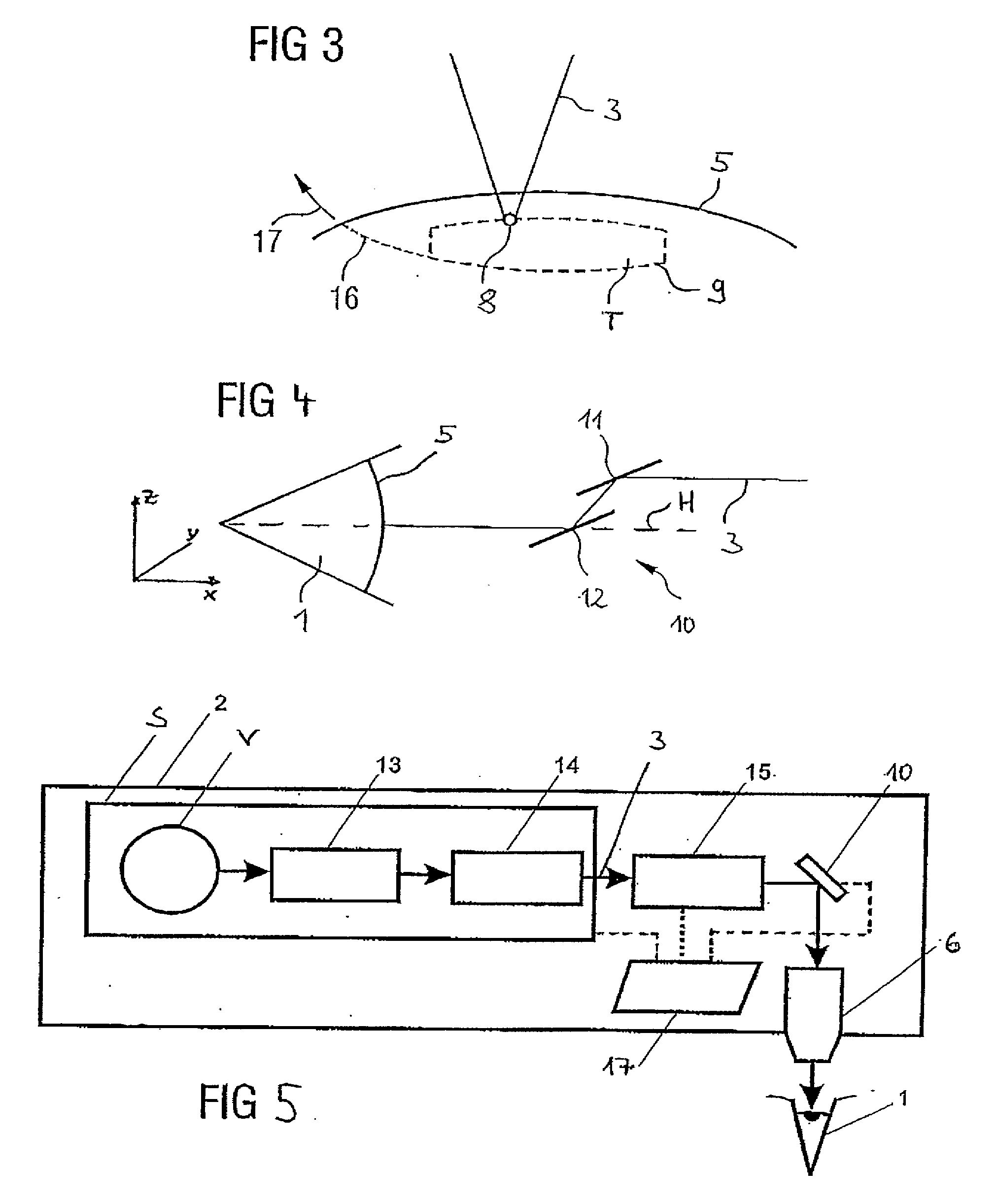 Device and method for material processing by means of laser radiation