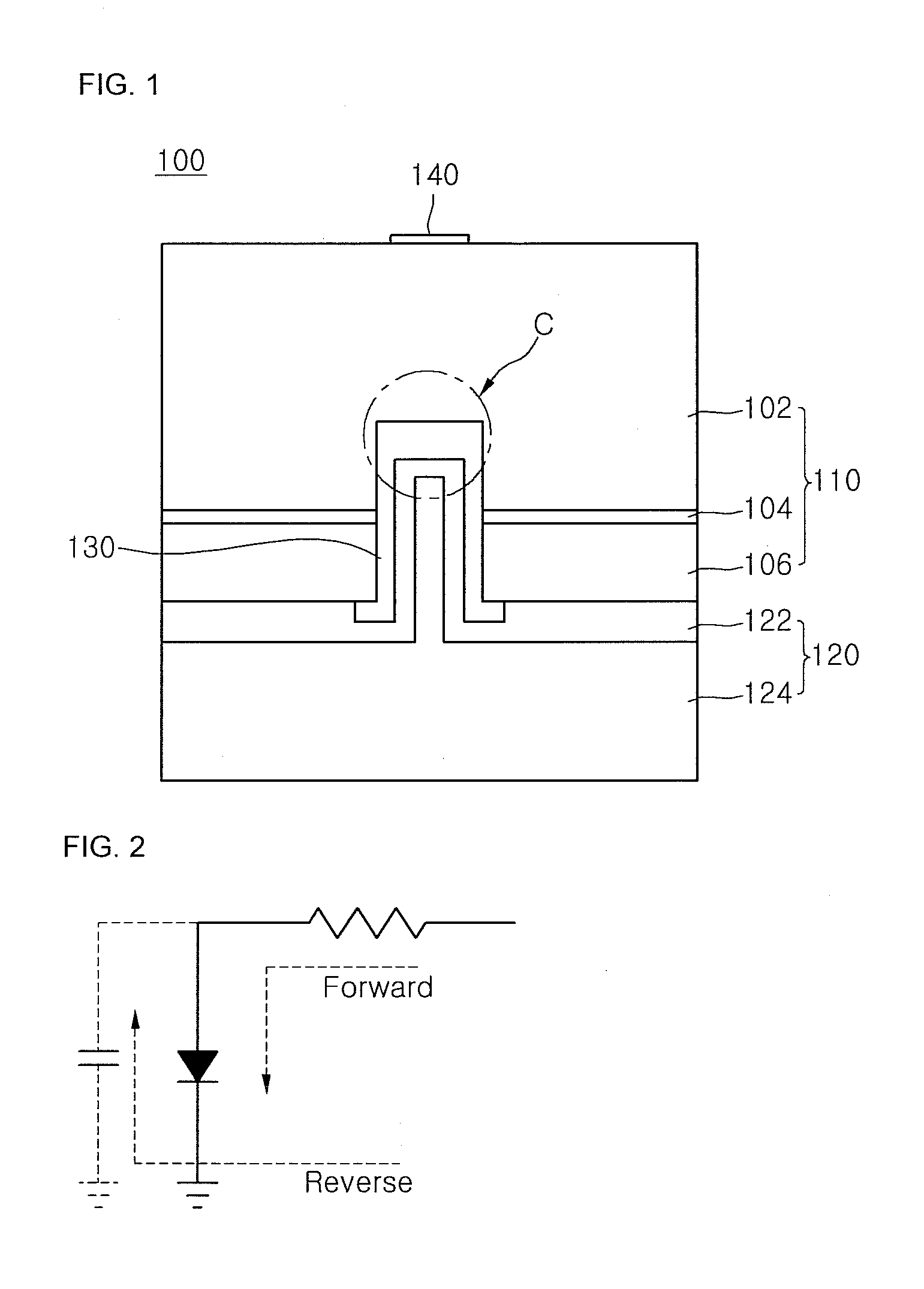 Light emitting device having a dielectric layer and a conductive layer in a cavity