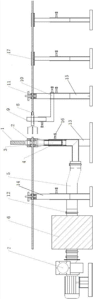 Spent fuel rod cutting device and method