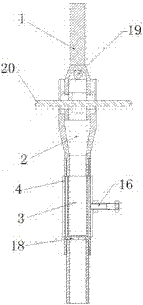Spent fuel rod cutting device and method