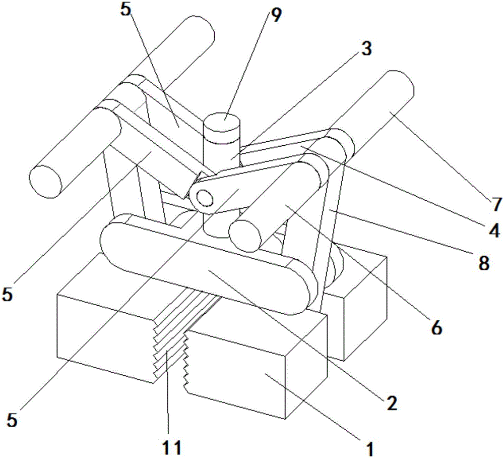 Manual welding and clamping device