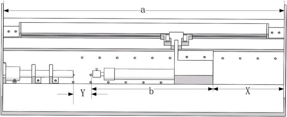 Measuring rod calibration device and calibration method for calibrating outside micrometer