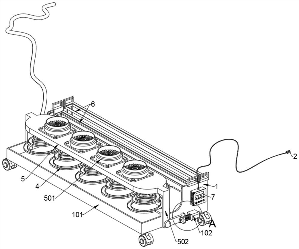 A Chip Liquid Jet Cooling Equipment Based on Aluminum Alloy Processing