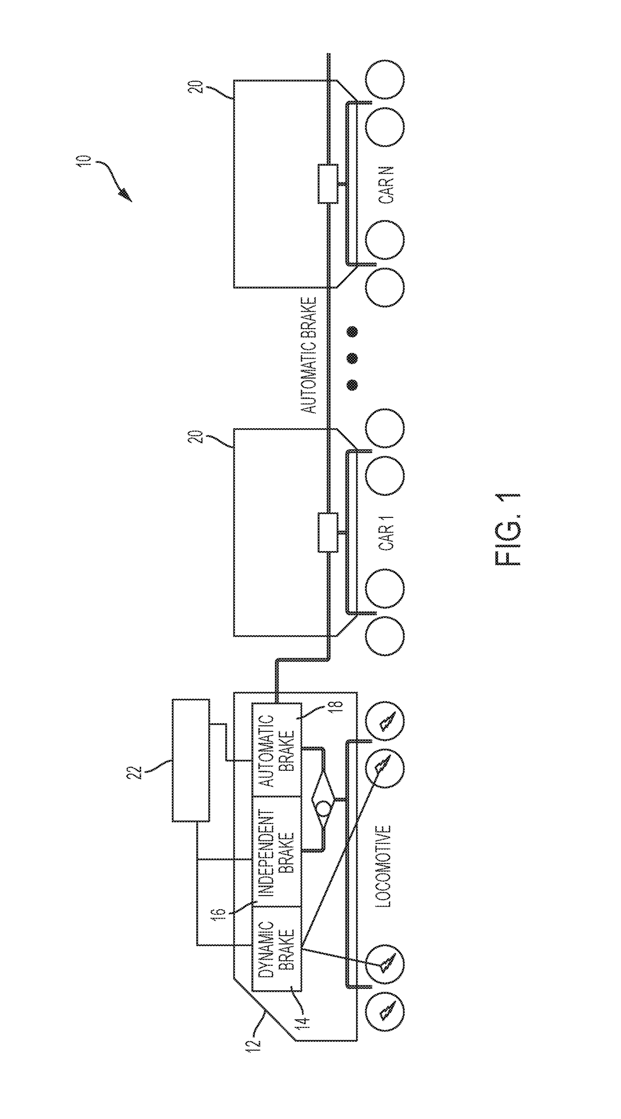 Intelligent locomotive brake control system