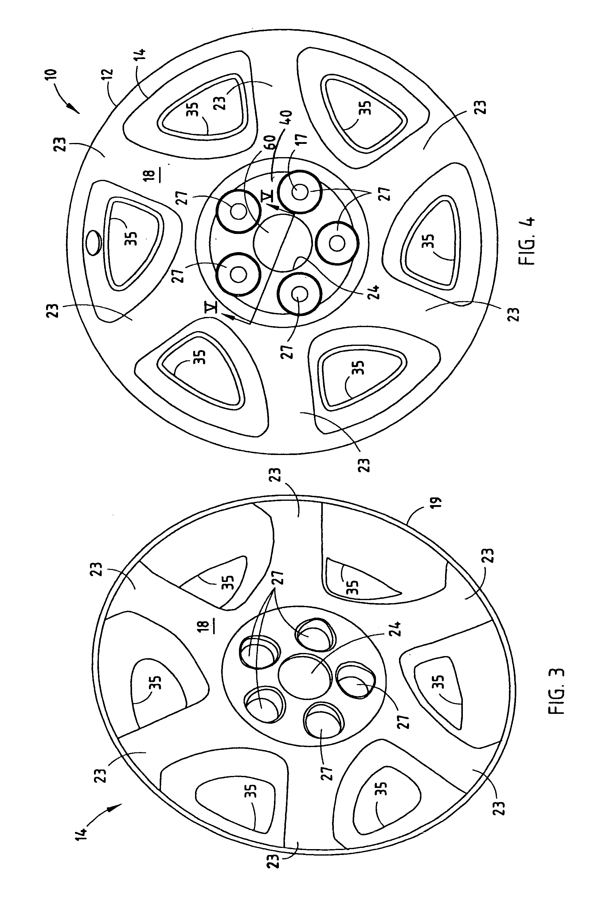 Wheel clad assembly