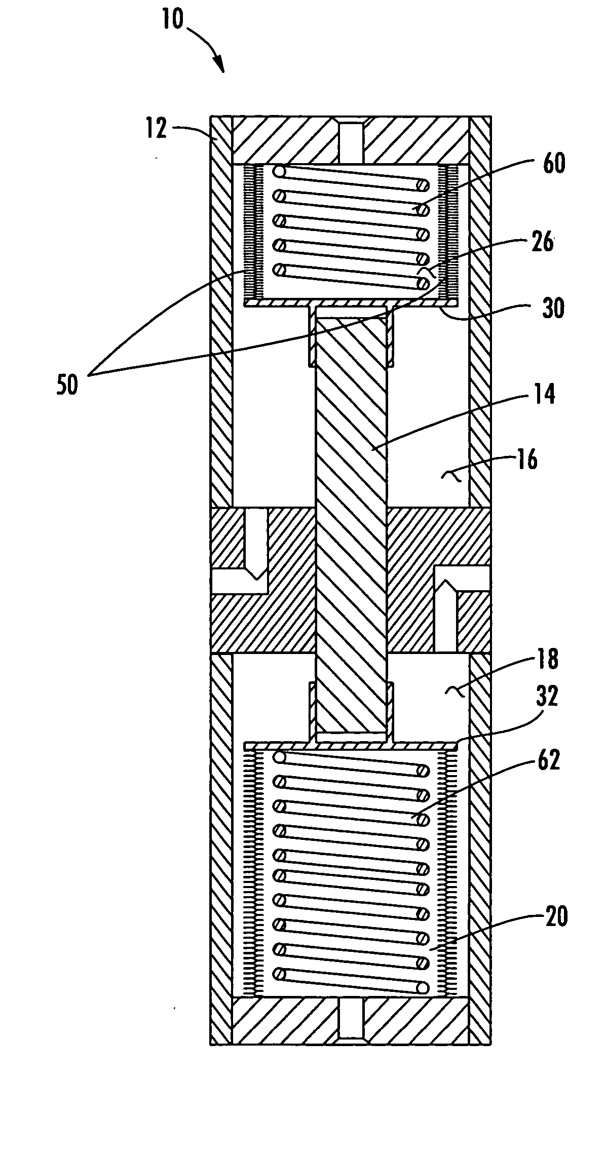 Hermetically sealed pressure balanced accumulator