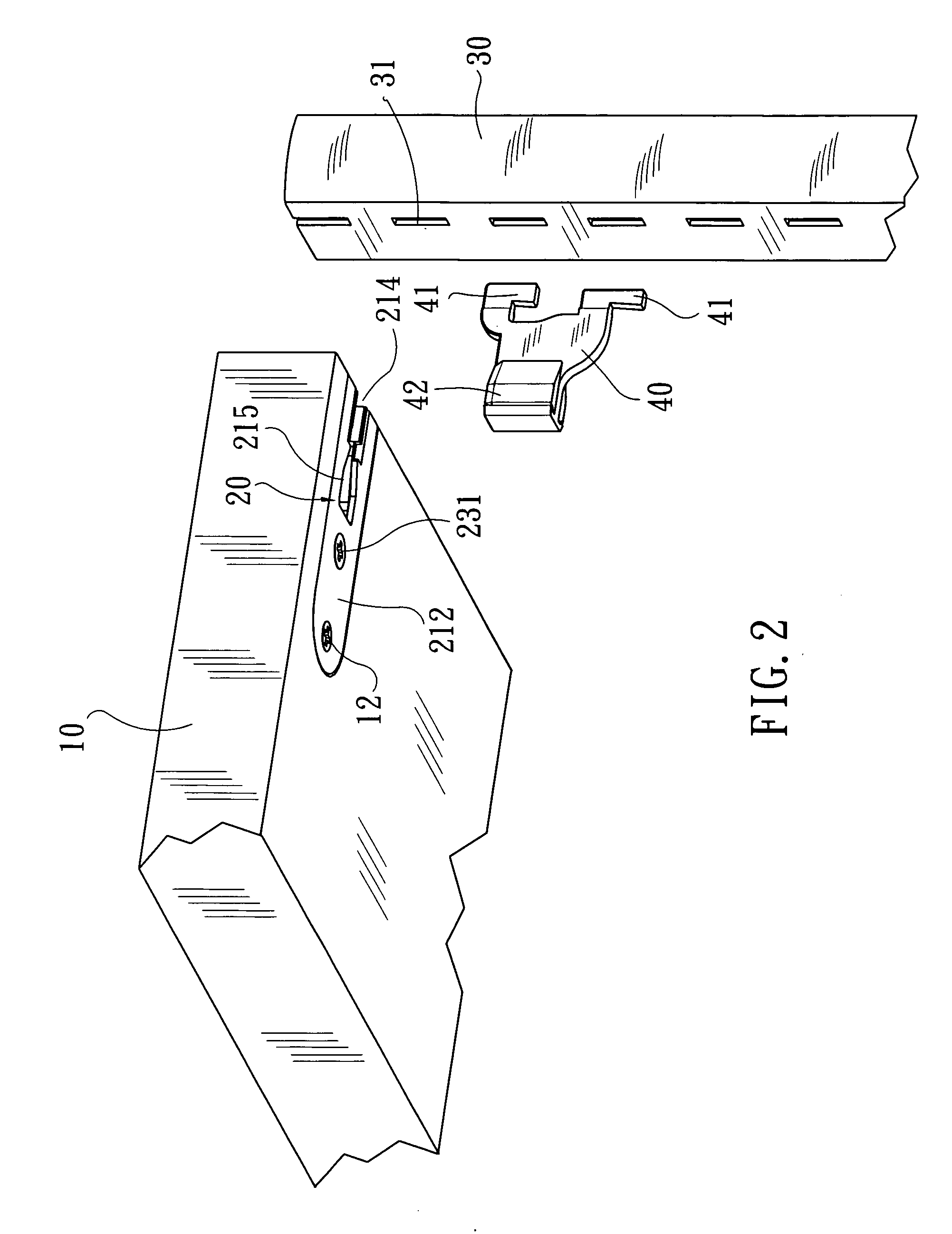Coupling mechanism for connecting board-type shelf to vertical post of a sectional rack