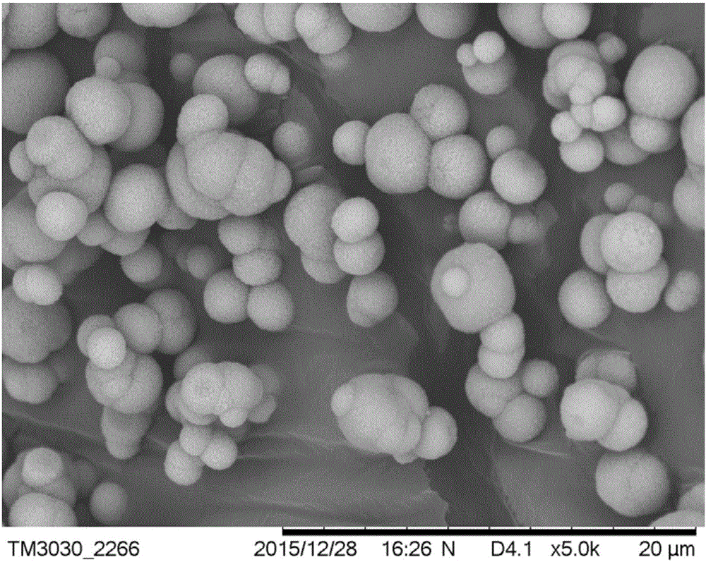 Preparation method and application for micron vaterite type food-grade calcium carbonate