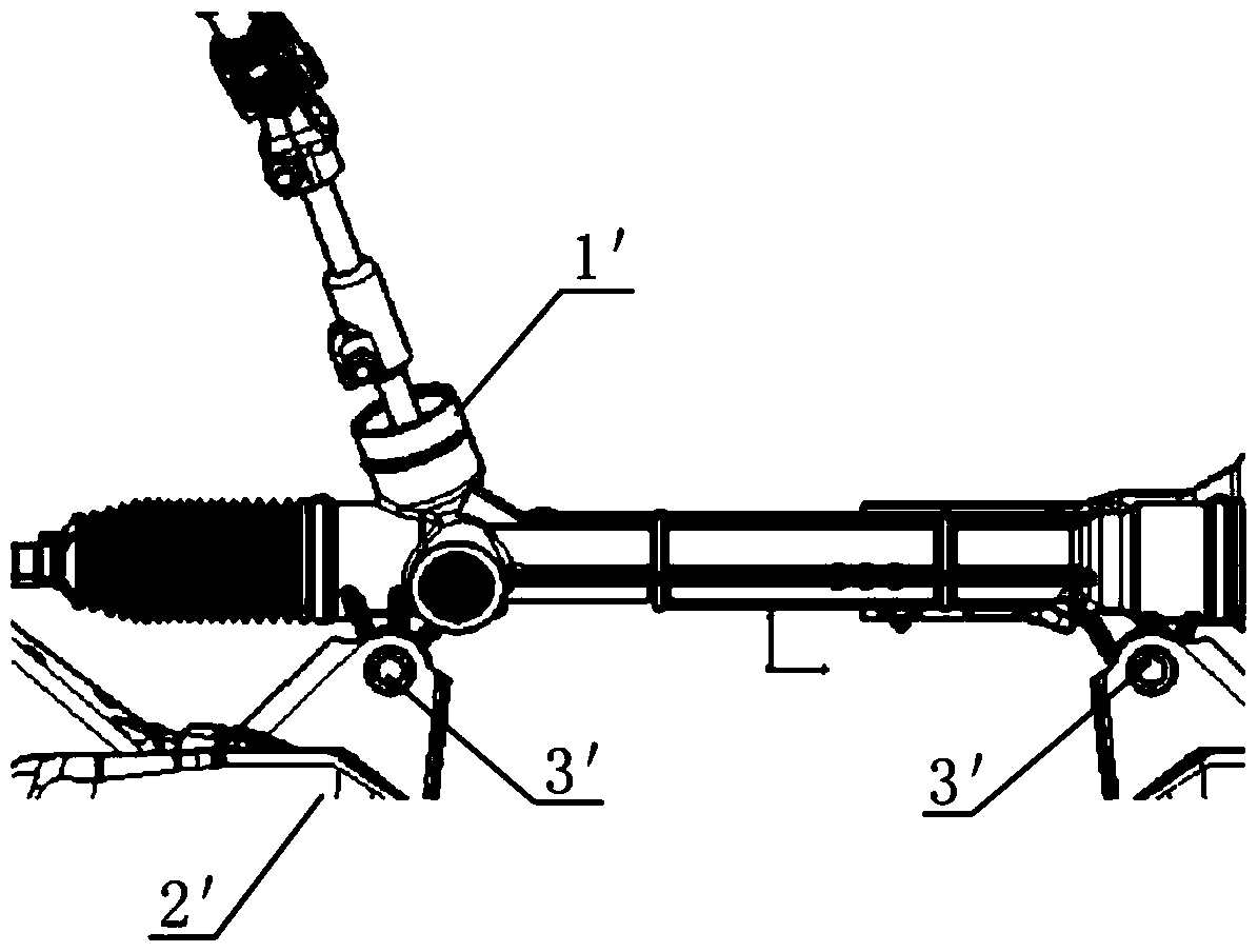 A steering gear assembly and vehicle steering system