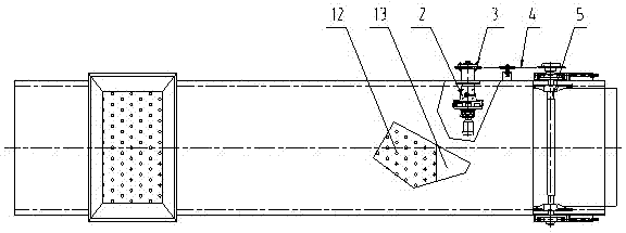 Rotary separation conveyor