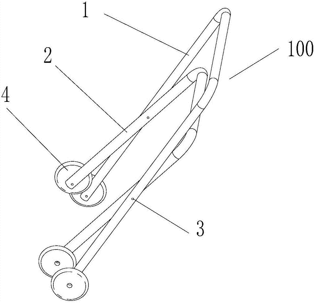 Double-suspension equipment and device for carrying child