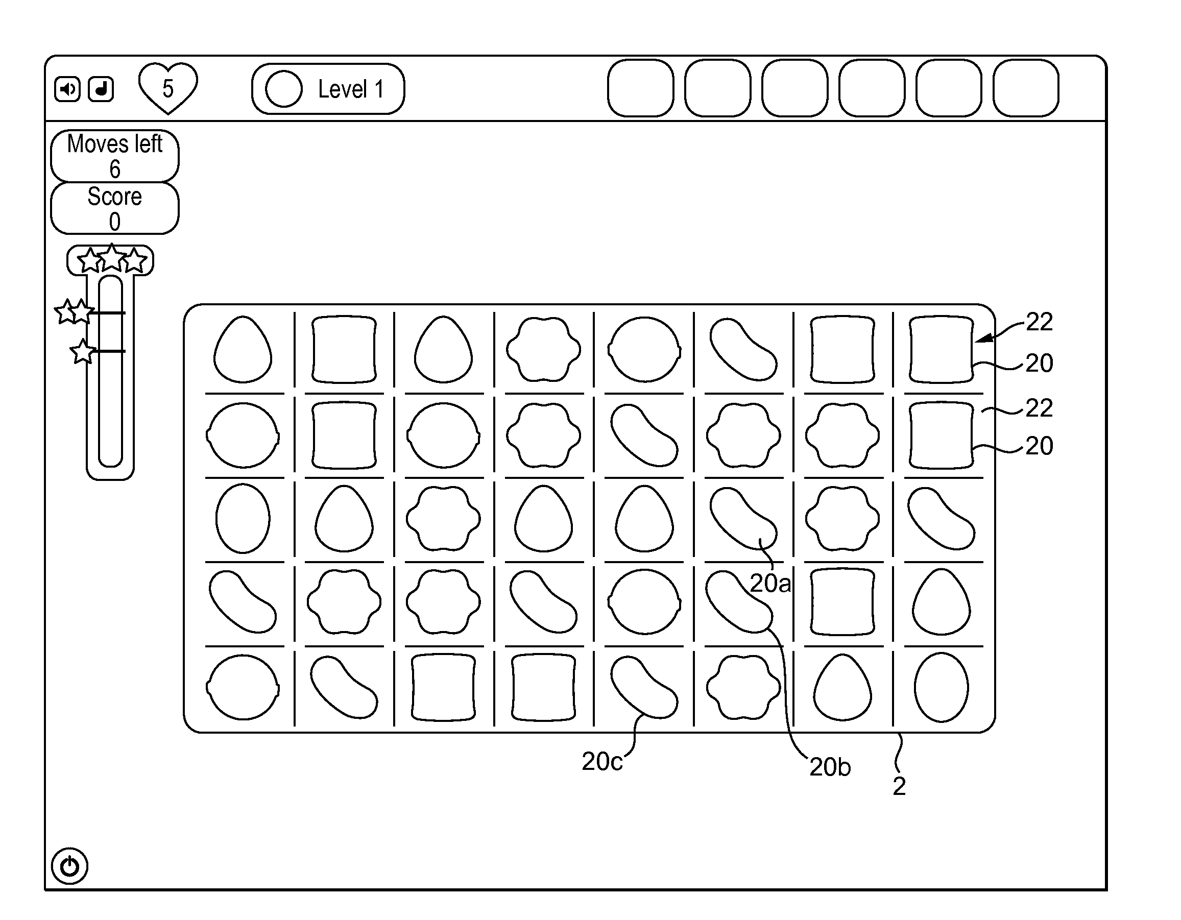 Controlling a user interface of a computer device