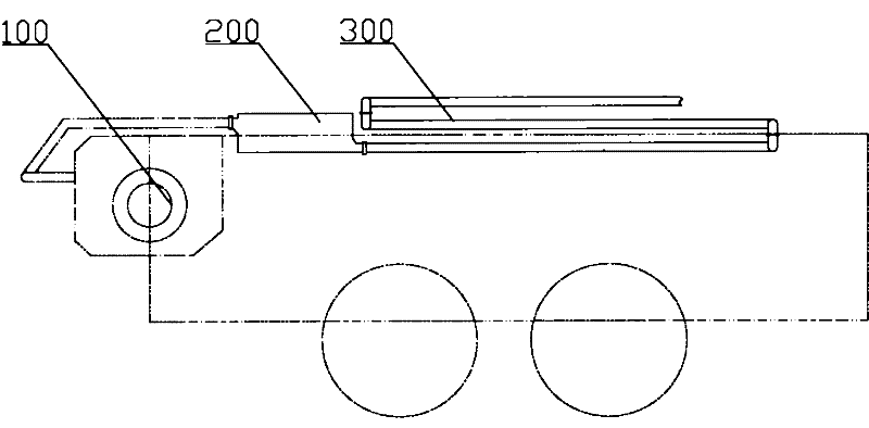 Boom system and pumping machinery