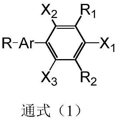 A compound with cyanobenzene as the core and its application in OLED devices