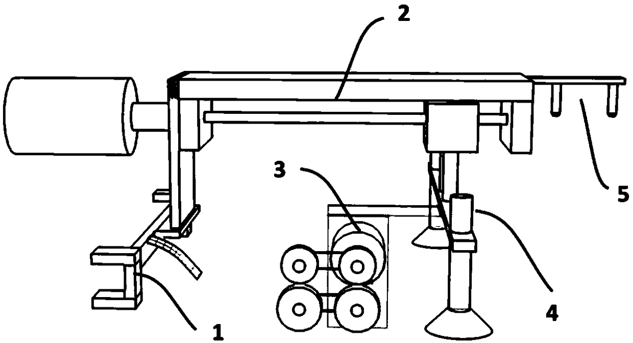 Label insertion execution mechanism and automatic label insertion execution method