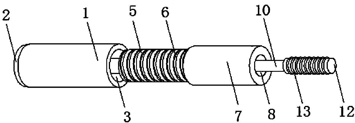 Vaginal secretion sampling device for obstetric clinic