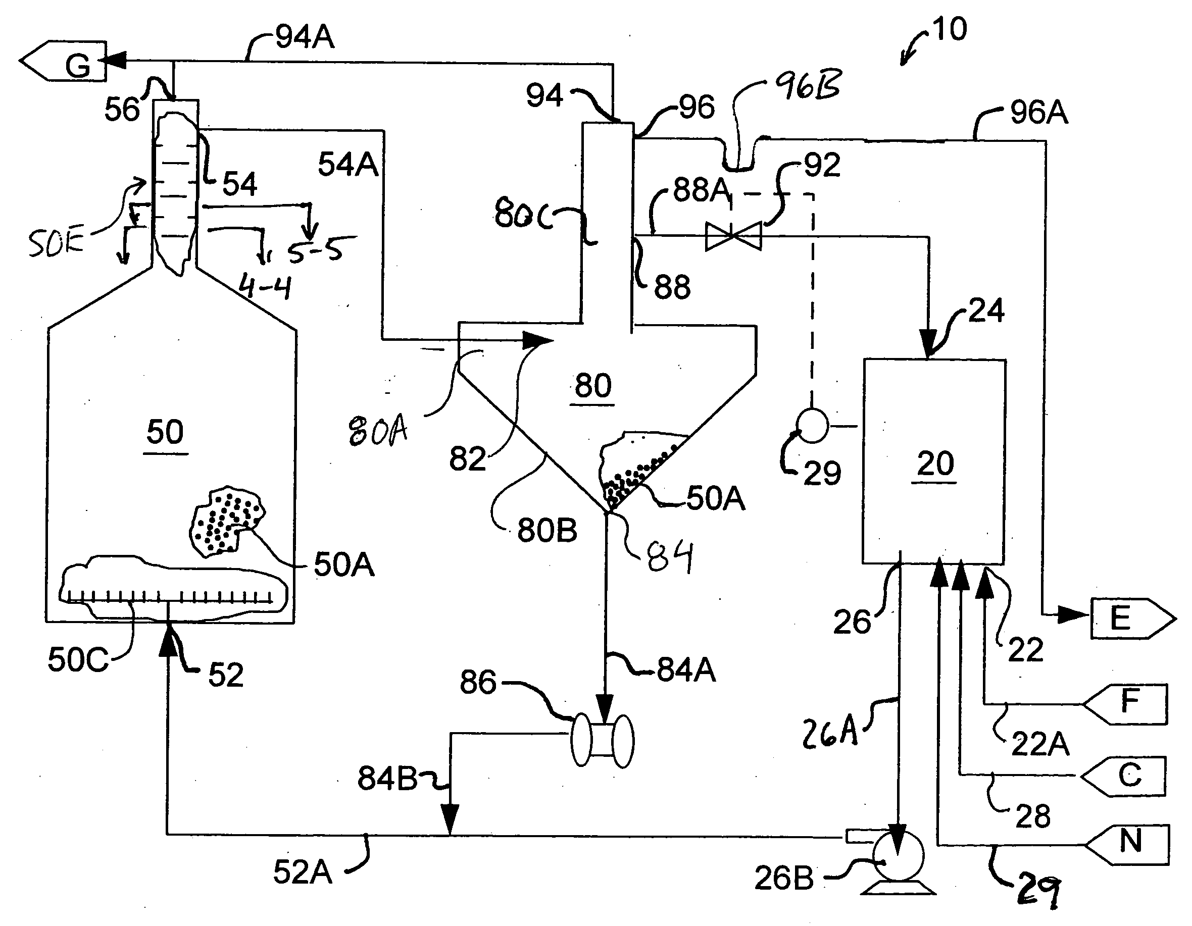 Anaerobic wastewater treatment system and method