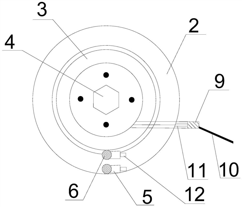 A real-time monitoring device and method for TBM hob loss state