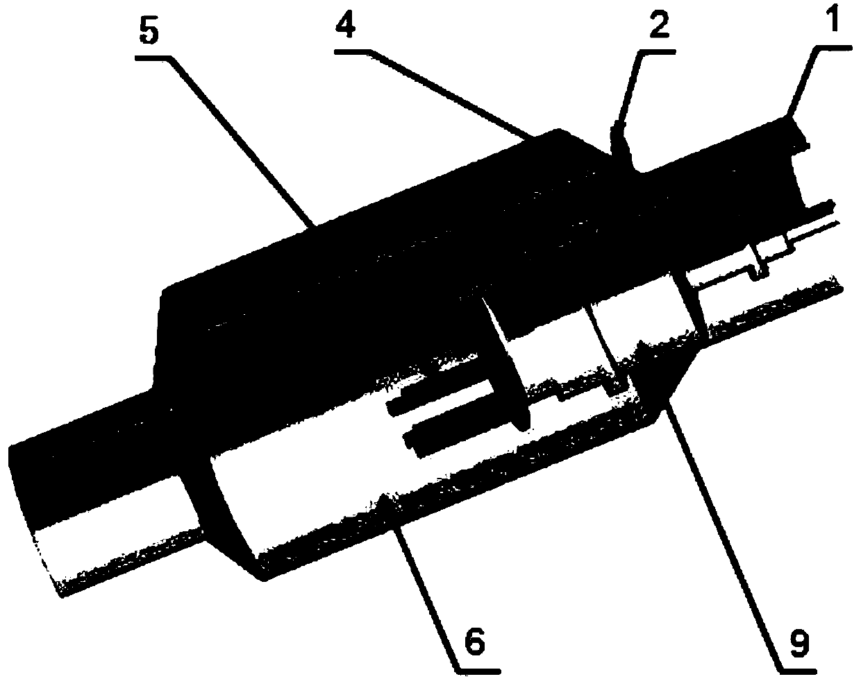 Flame-assisted fuel cell power generation and heat supply device