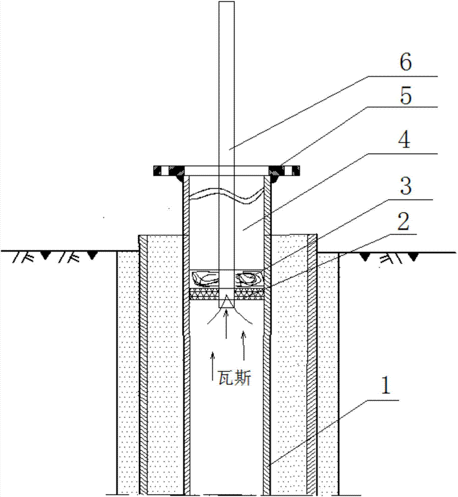 Method for welding well ground pipeline for gas extraction in mining area