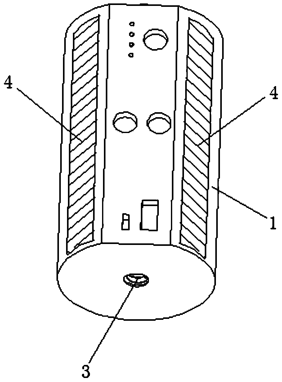 A mobile power supply that can be assembled and used with different devices