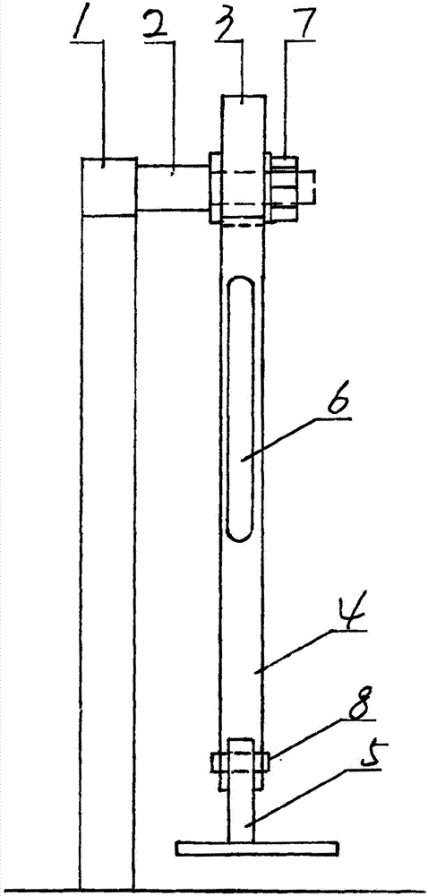 Usage method of legs outspreading device