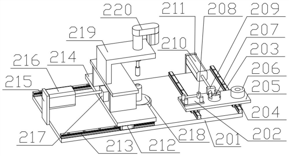 Automatic assembling device for automobile cooling fan