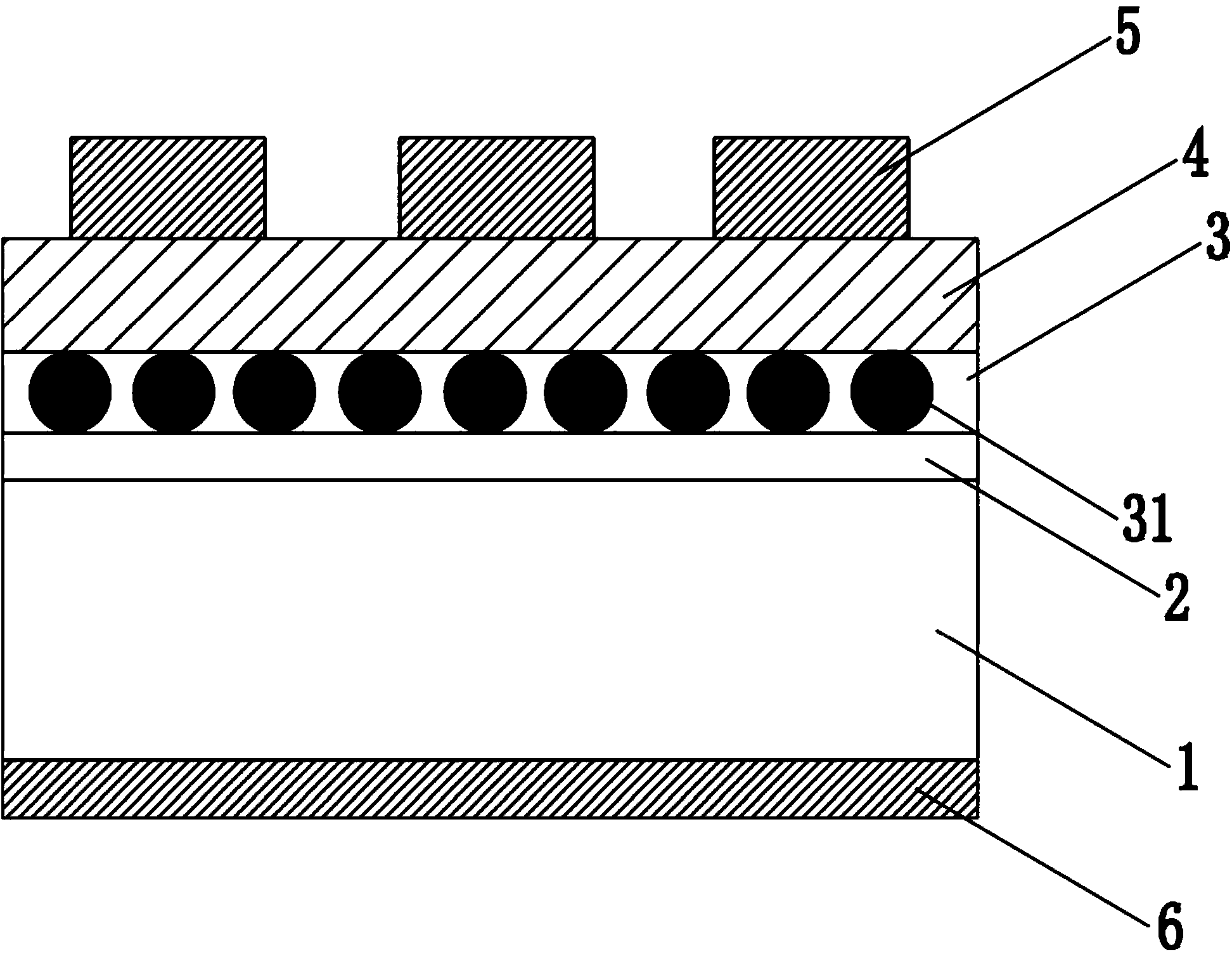 Memory device based on phase change quantum dots and manufacturing method thereof