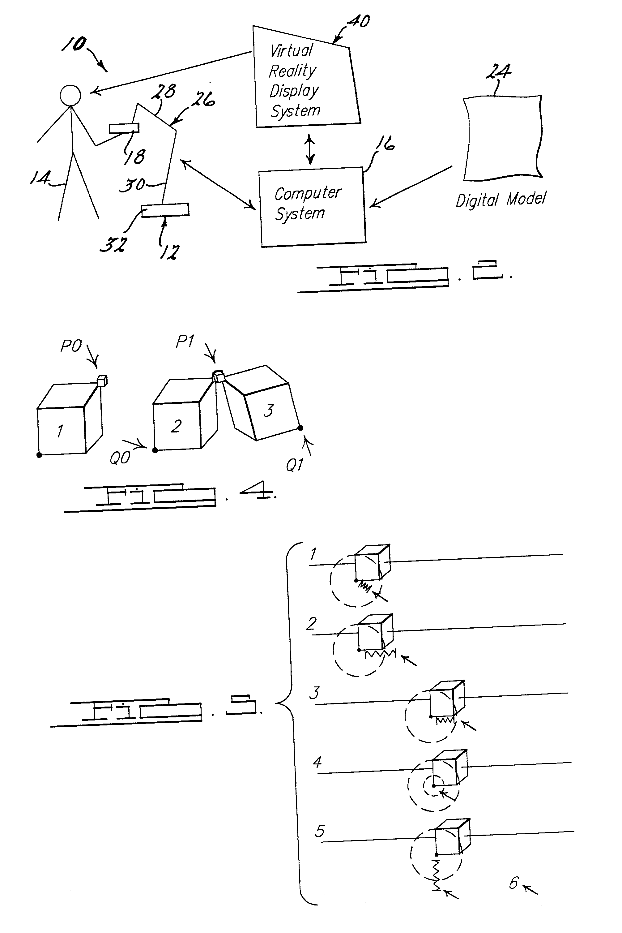 System and method for virtual interactive design and evaluation and manipulation of vehicle mechanisms
