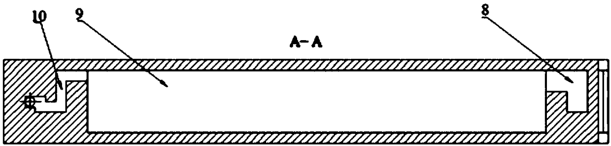 Piezoelectric inkjet printing spray head structure preventing ink backflow