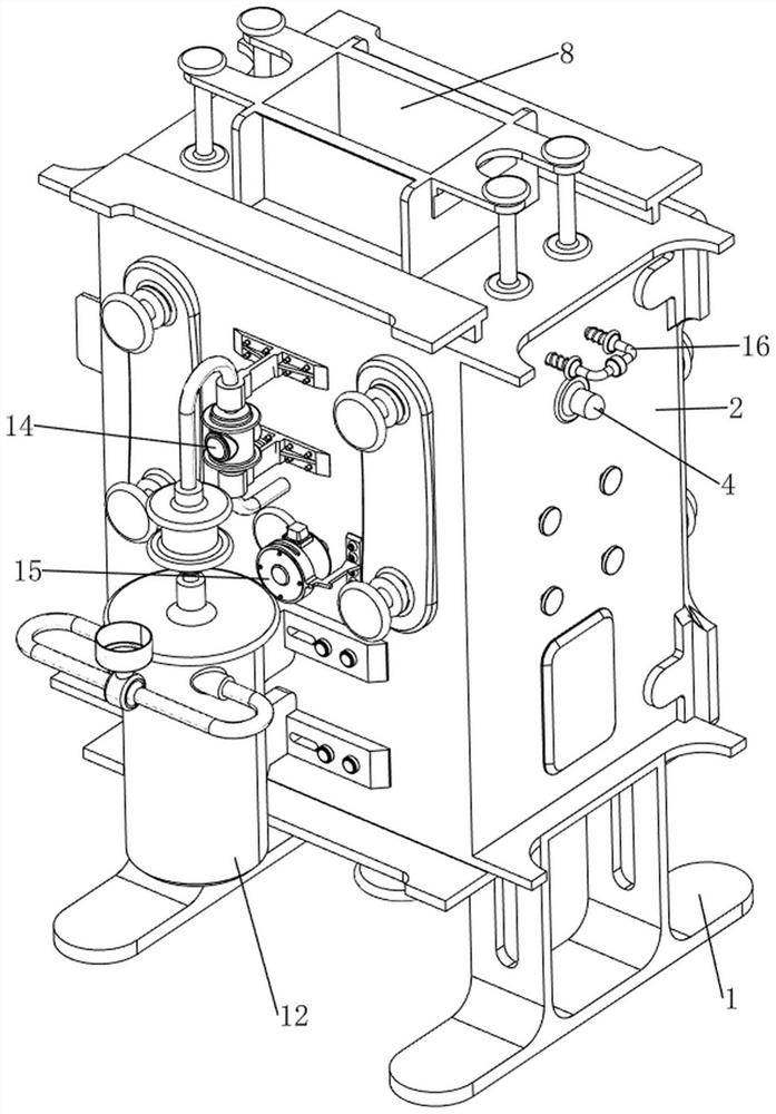 Storage cabinet for constant-temperature anti-pollution treatment of medical instruments