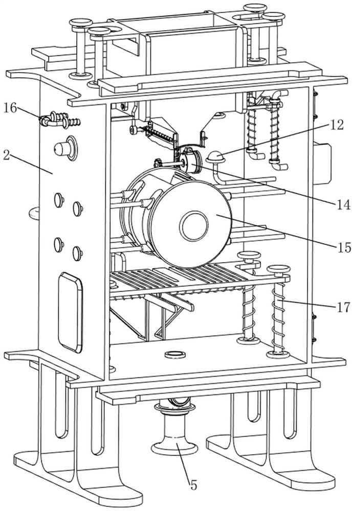 Storage cabinet for constant-temperature anti-pollution treatment of medical instruments