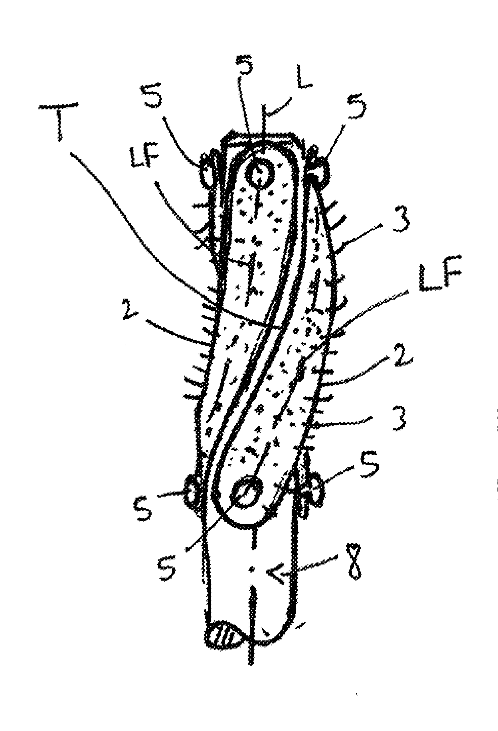 Applicator with separately produced and mounted bristle plates