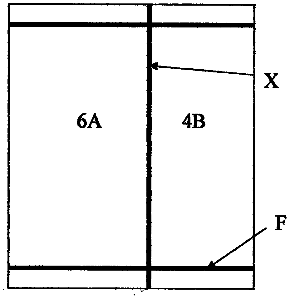 AB duplex nine-component packing method for iodized salt and salt