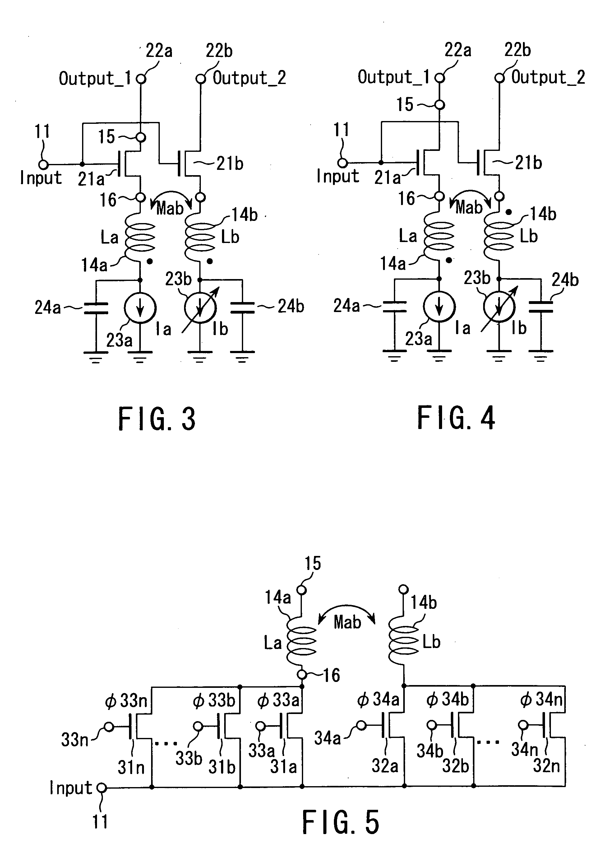 Variable inductor, oscillator including the variable inductor and radio terminal comprising this oscillator, and amplifier including the variable inductor and radio terminal comprising this amplifier