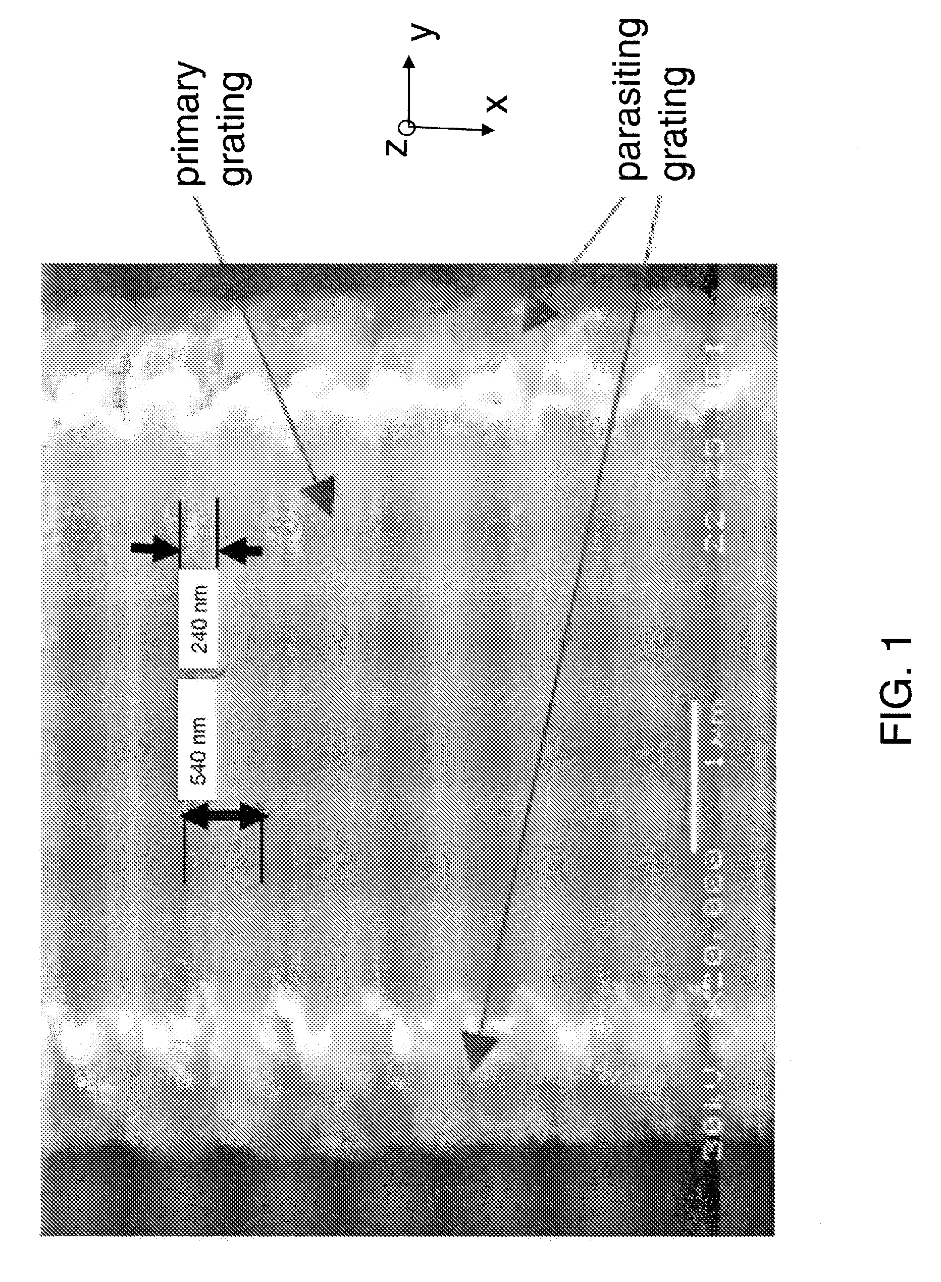 Device fabrication with planar bragg gratings suppressing parasitic effects