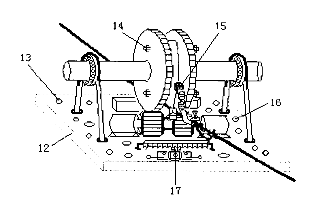 Split-phase electrified deicing device