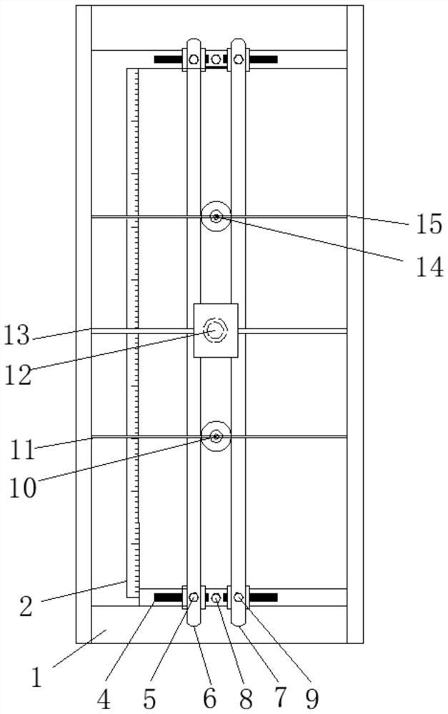 Sediment columnar sample photographing and recording device